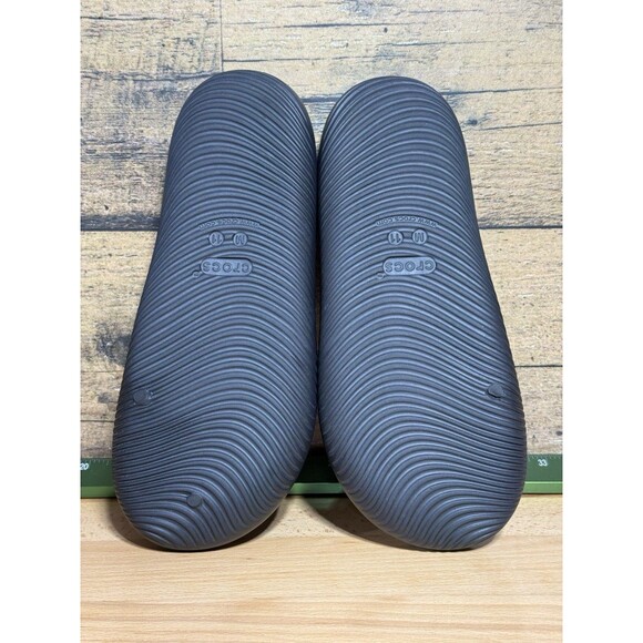 ?? NEW Crocs Mellow Recovery Slide Black Men Shoes Sz 11 Everyday Wear